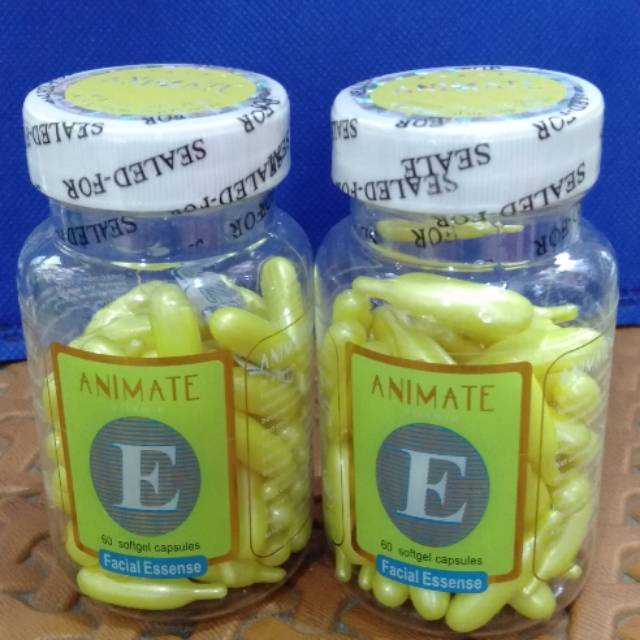ANIMATE FACIAL ESSENSE SERUM WAJAH 60 KAPSUL