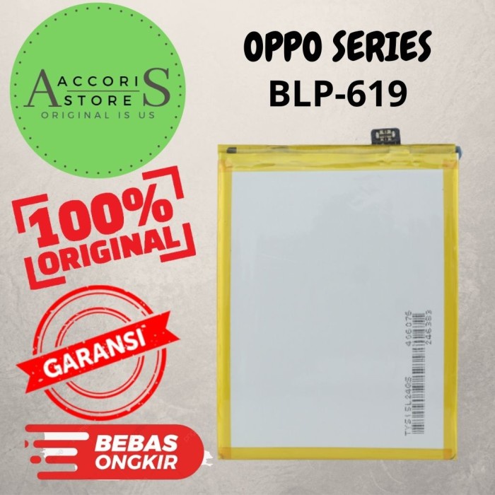 Batre baterai OPPO A39/A57  BLP-619 ORI 100%  (OPPO)