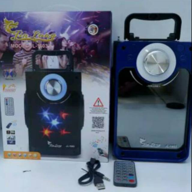 Speaker bluetooth jin long jl 1603 portable