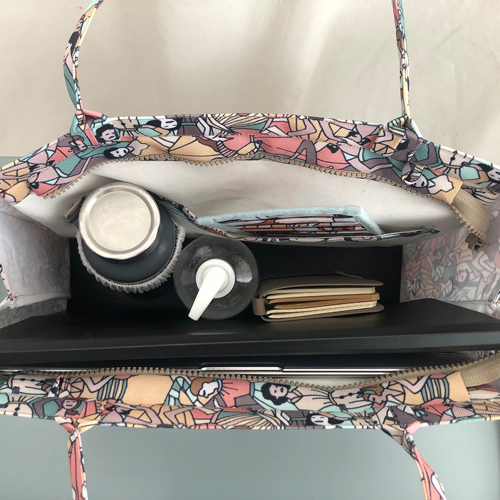 Toteyama - Tas Tote Traveller Medium - Tropical