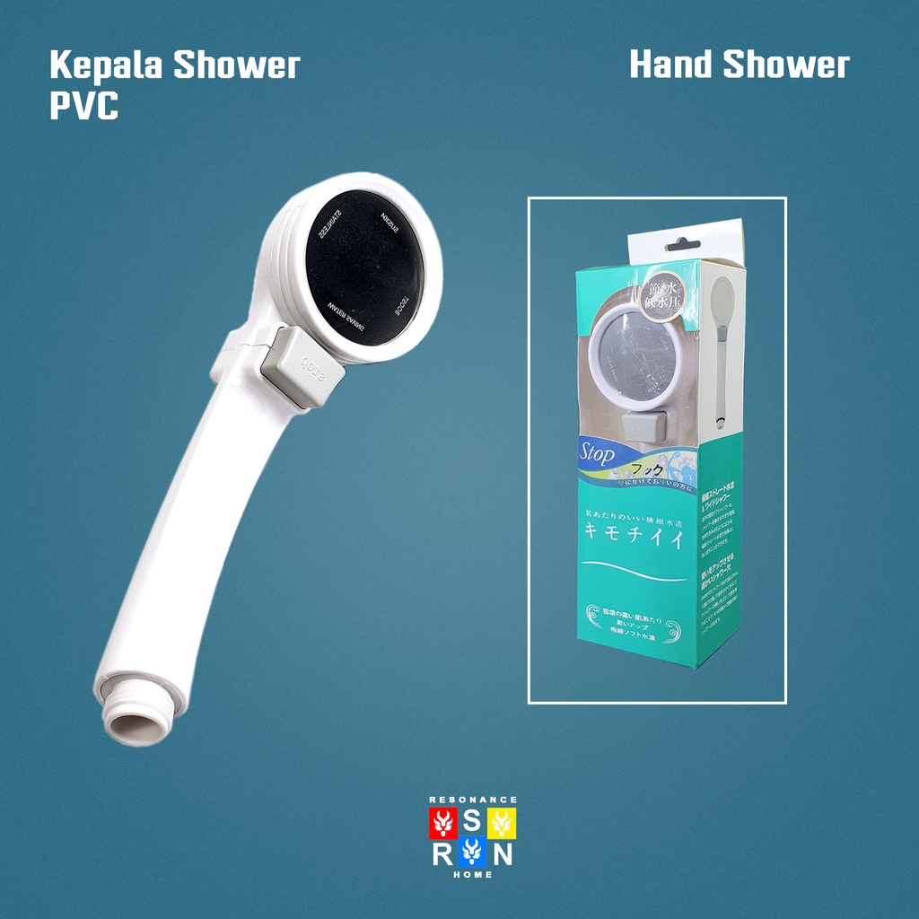 Hand Shower Kamar Mandi Kepala Bahan PVC Resonance Home