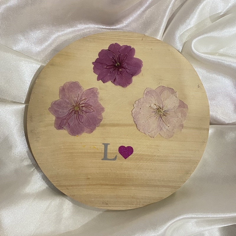 Pressed sakura dried flower bunga kering sakura preserved epoxy resin