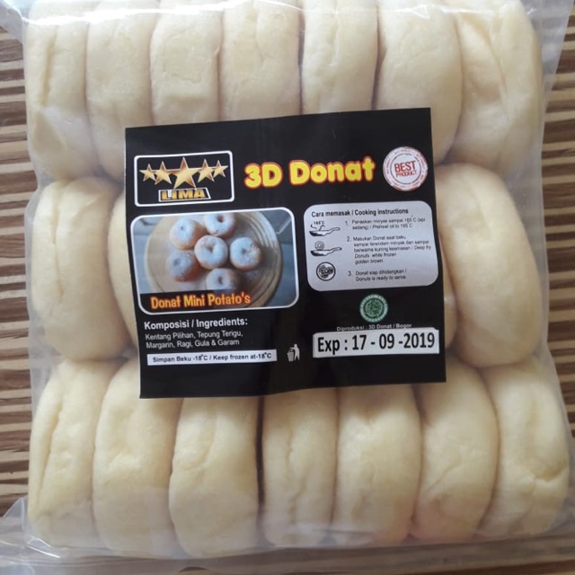 

Donat kentang isi 20s
