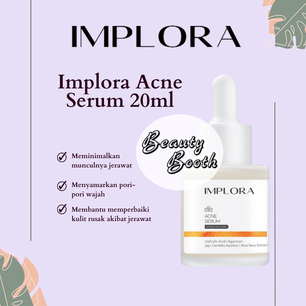 IMPLORA Acne Serum 20ml | implora