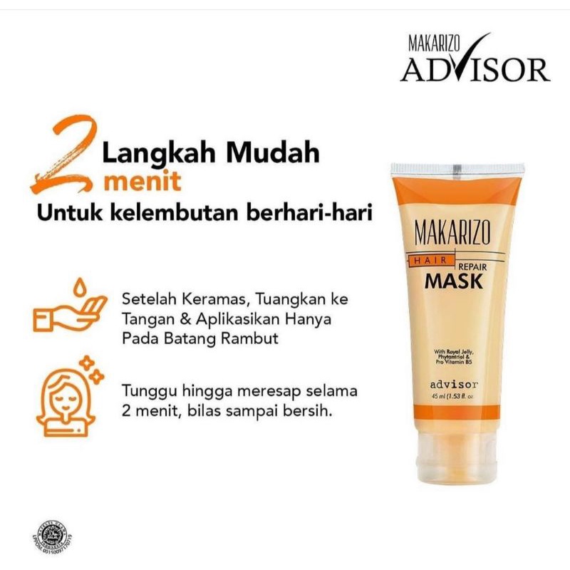 makarizo masker rambut