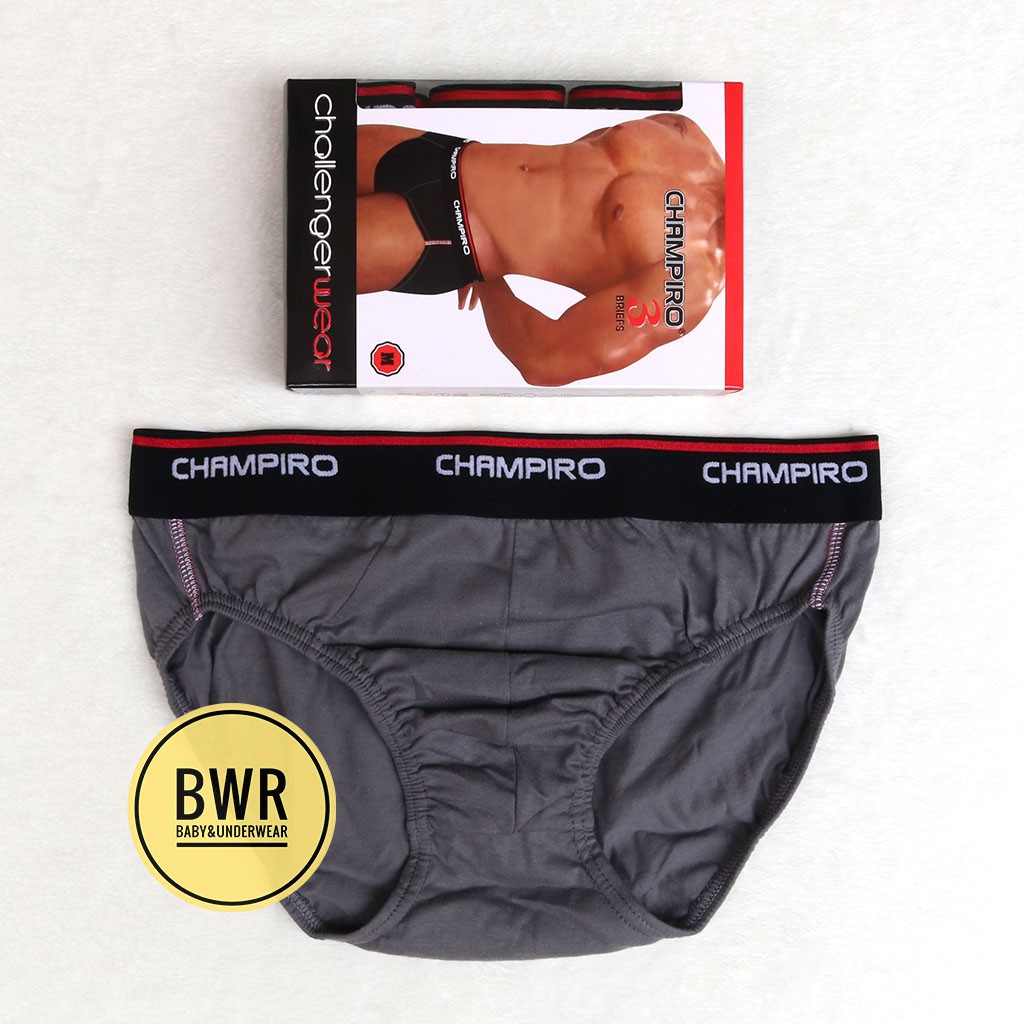 [ 3pc ] CD Champiro 0363 Karet Boxer | Celana Dalam Pria Dewasa Champiro C-0363.C -Cd Pria Champiro - Bwr III