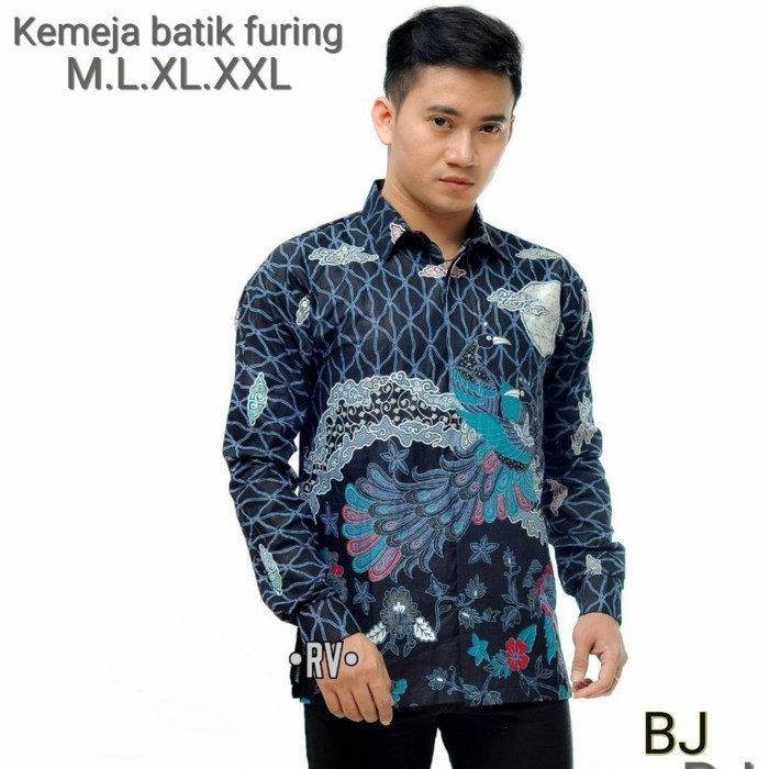 jasko batik berfuring batik halus baju pria jaskoko batik seragam brm