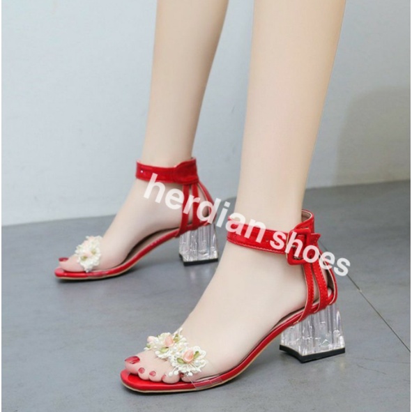 Sendal Haihil Sandal Haihils High Heels Wanita Import Terbaru Highils Kekinian Haighils Original Mur