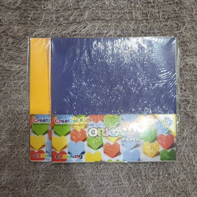 

Melipat origami Crowning 20x20 isi 10pak