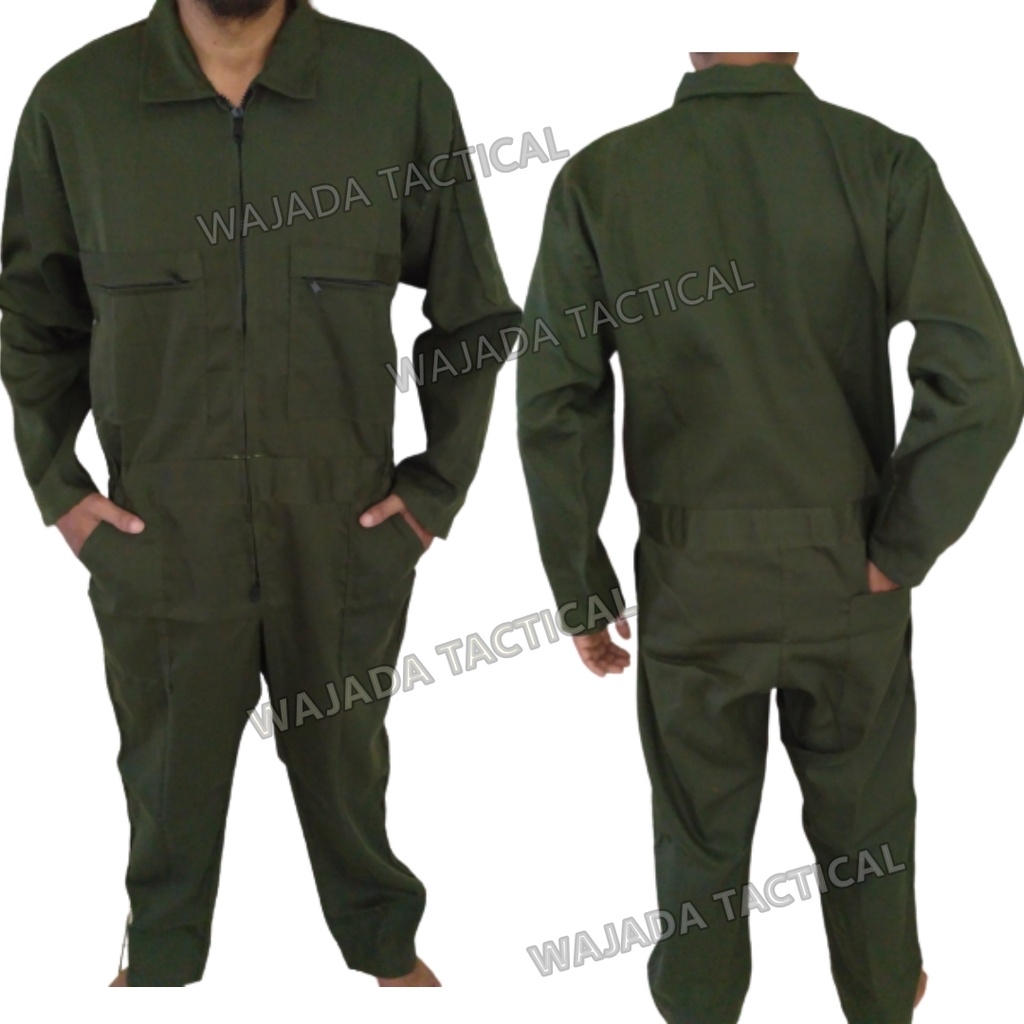 Wearpack Safety Polos Wearpack Proyek Baju Coveralls