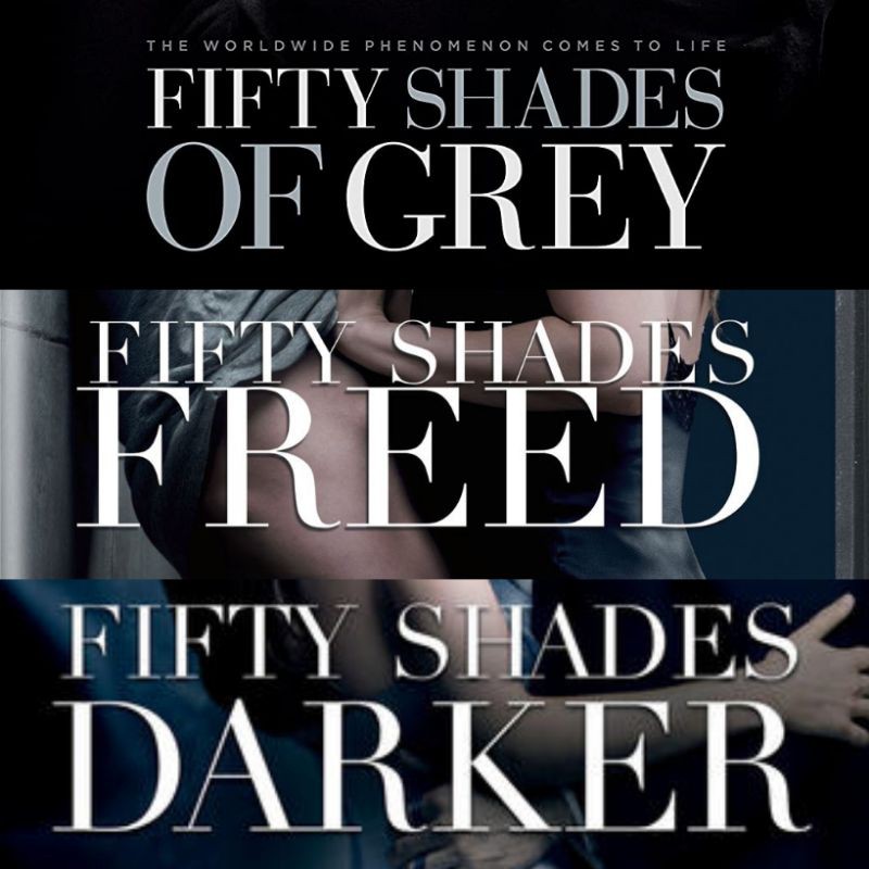 KASET FILM ROMANTIS BOXOFFICE ; Fifty shades Trilogi