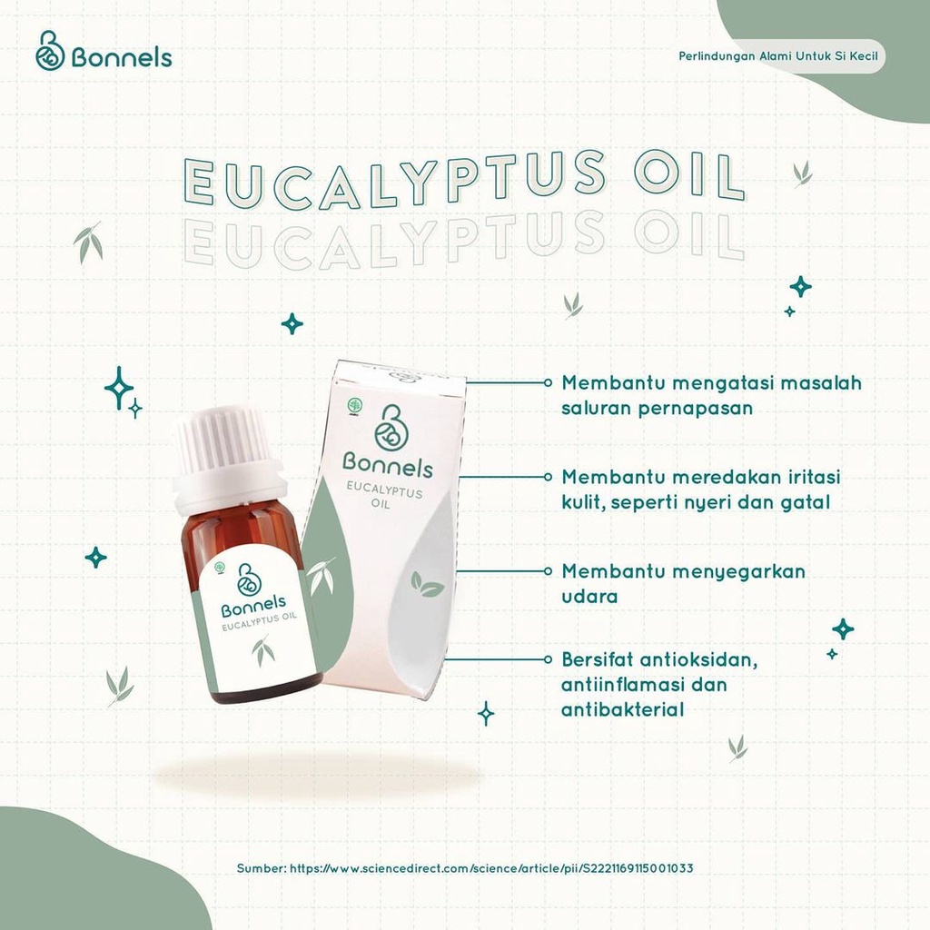 Bonnels essential oil diffuser pengharum ruangan aromaterapi minyak esensial aromatherapy anak baby