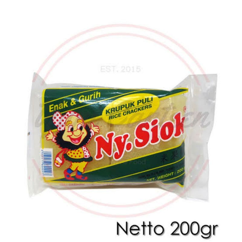 

Kerupuk Puli Ny.siok 200 gram (FREE BUBBLE WRAP)