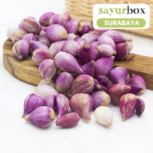 

Bawang Merah Kupas Conventional 1 kg (Sayurbox) - SURABAYA