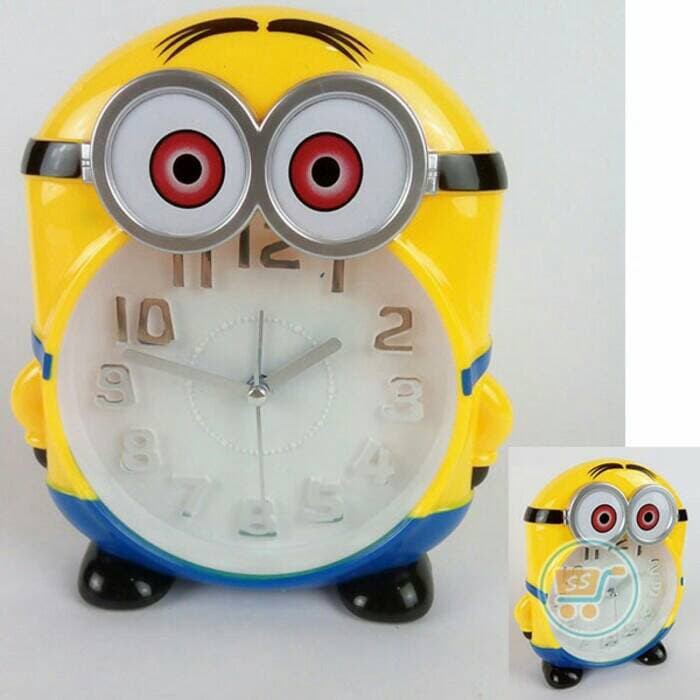 Jam weker alarm karakter Minion