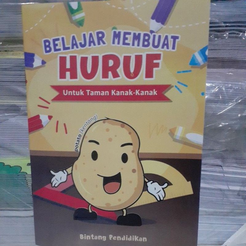 Jual Buku Menebalkan Angka Dan Menebalkan Huruf_ Untuk PAUD/TK ...