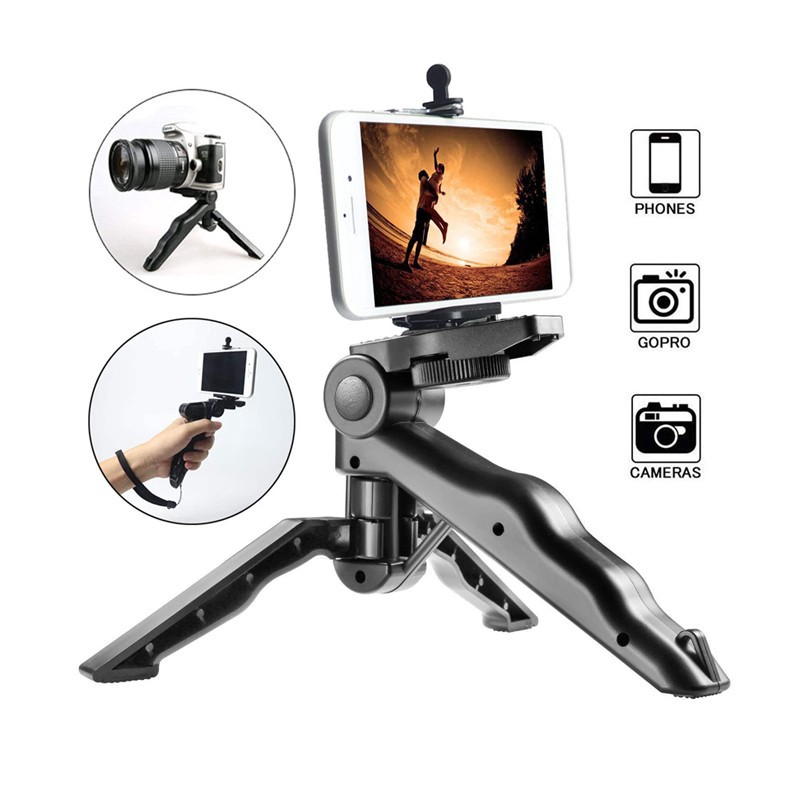 TRIPOD HP MINI YOUTUBER TRIPOD TANGAN TRIPOD MINI GENGGAM TRIPOD KAMERA TRIPOD + HOLDER U