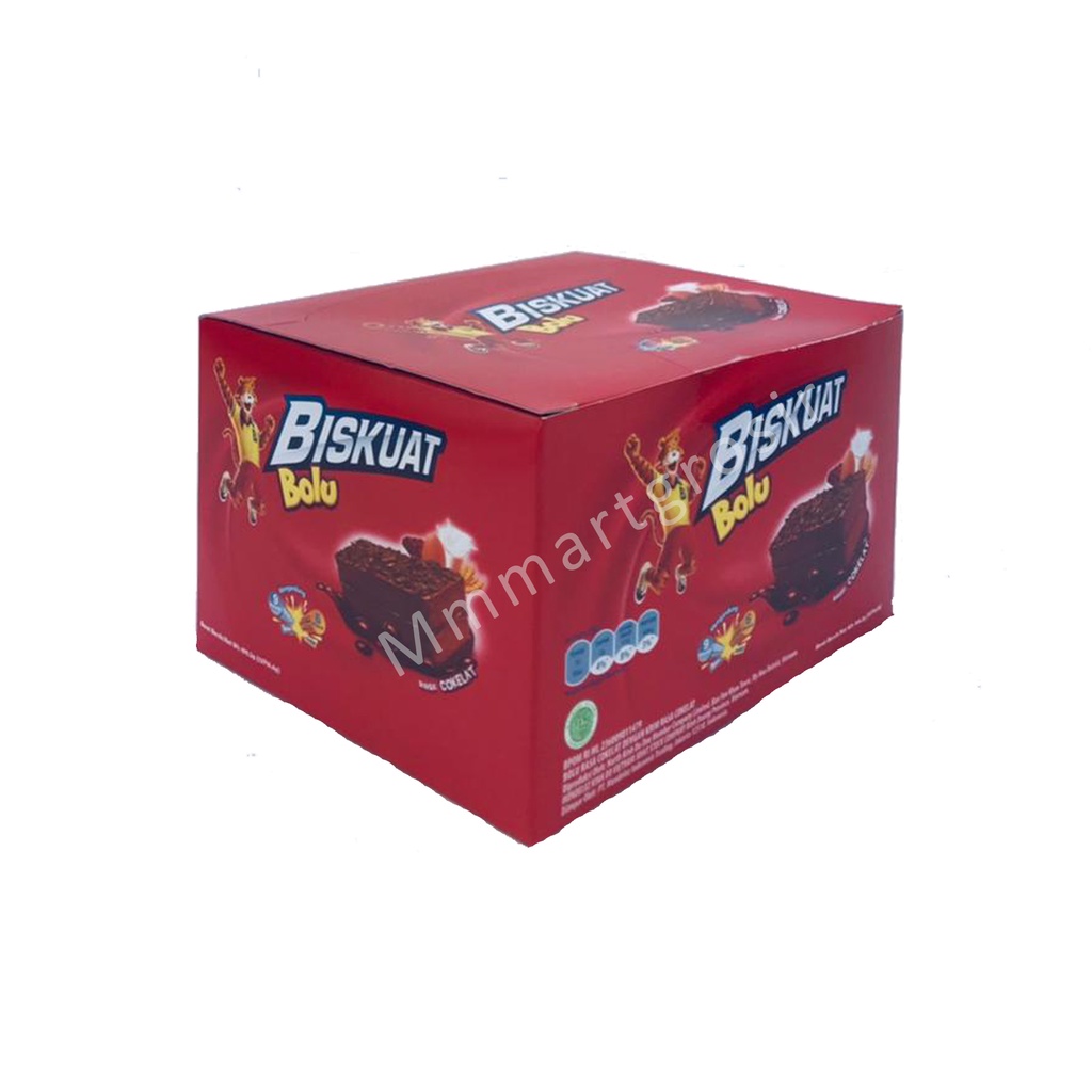 Biskuat bolu / Rasa coklat / 16.6 g / 1 box