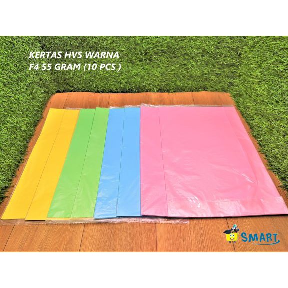 

KERTAS HVS WARNA F4 55 GRAM