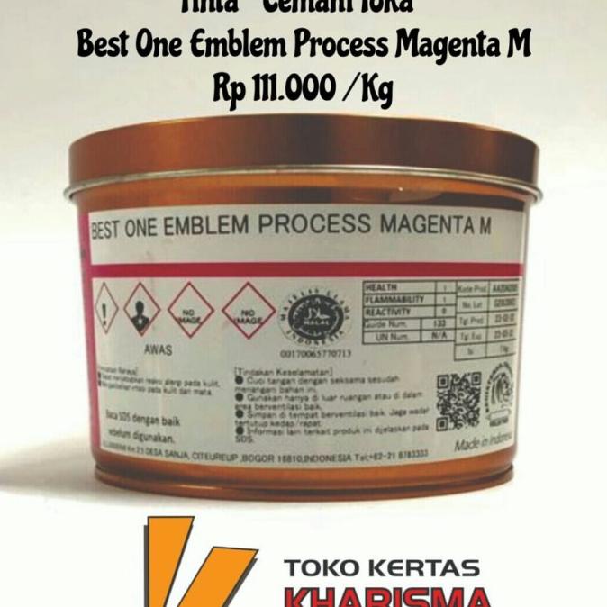 

Ink | Tinta Cetak , Cemani Toka , Best One Emblem Process Magenta M