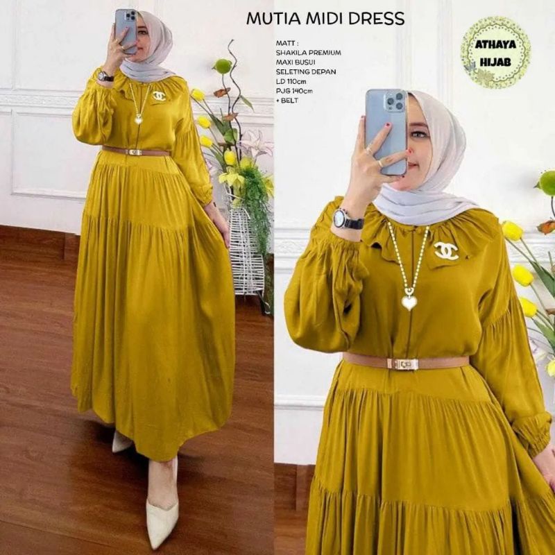 SL Mutia Mididress LABEL JASMINE