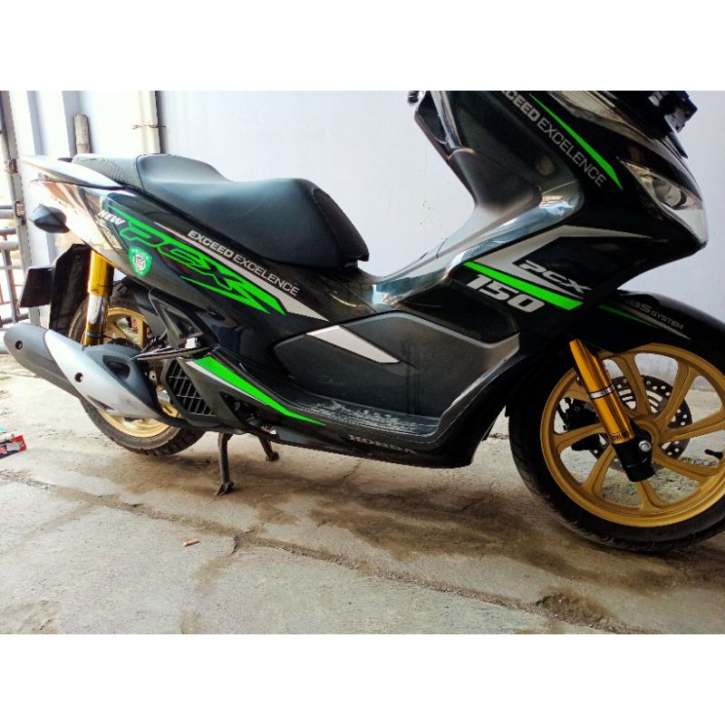 cover shock depan pcx abs/cbs depan belakang
