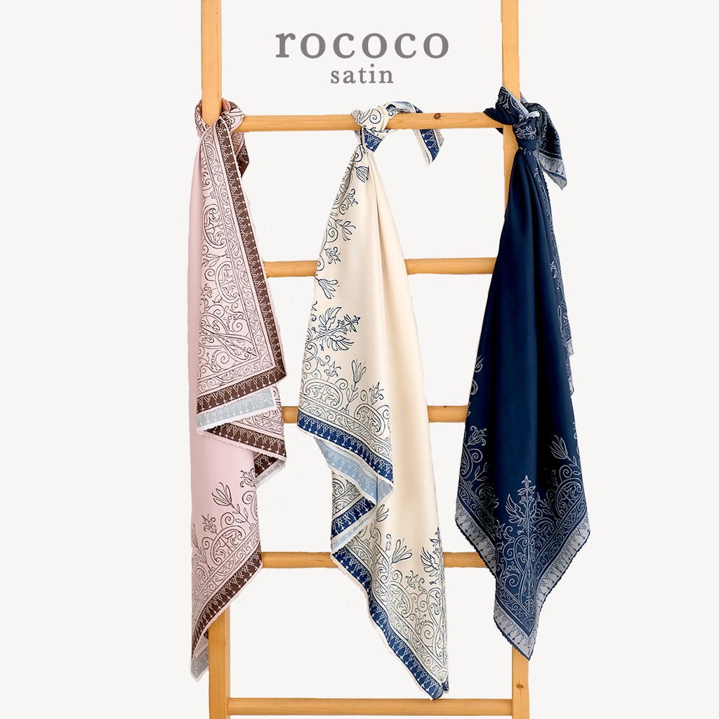 Rococo Scarf by Famine / hijab / scarf / hijab voal / scarf voal / hijab satin / scarf satin