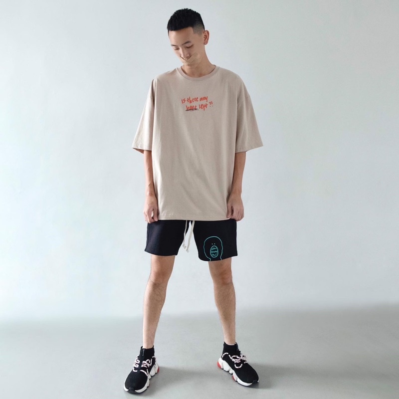 FAITH FADE DYSTOPIA - Hope Oversized Tee (beige)