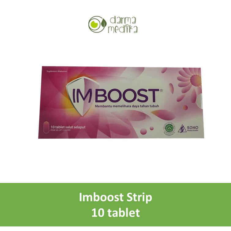 Imboost Box dan strip imunitas tubuh