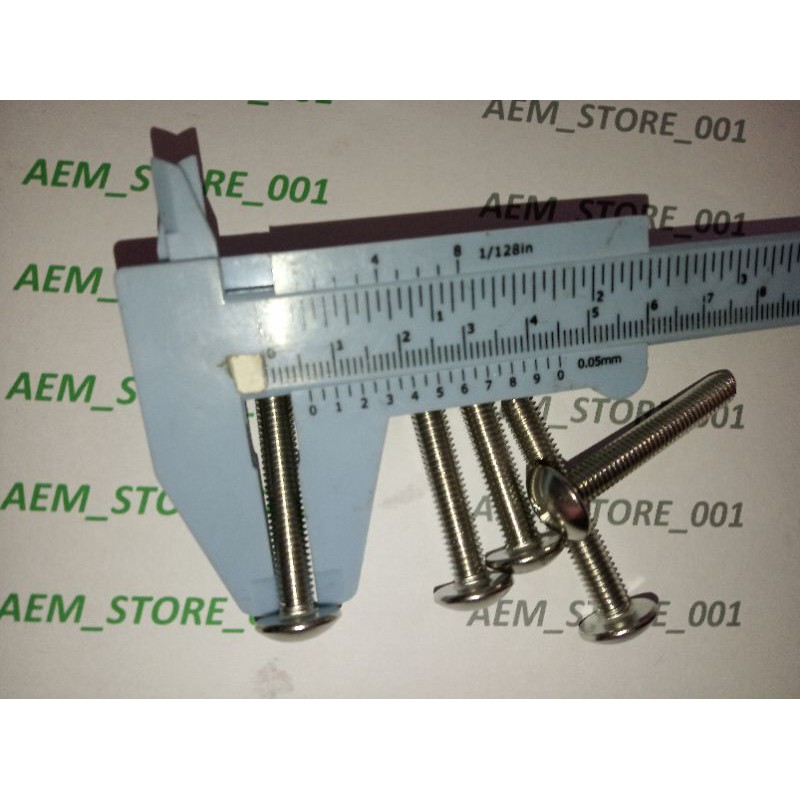 baut JT M6 X 40(4cm) stainless 304