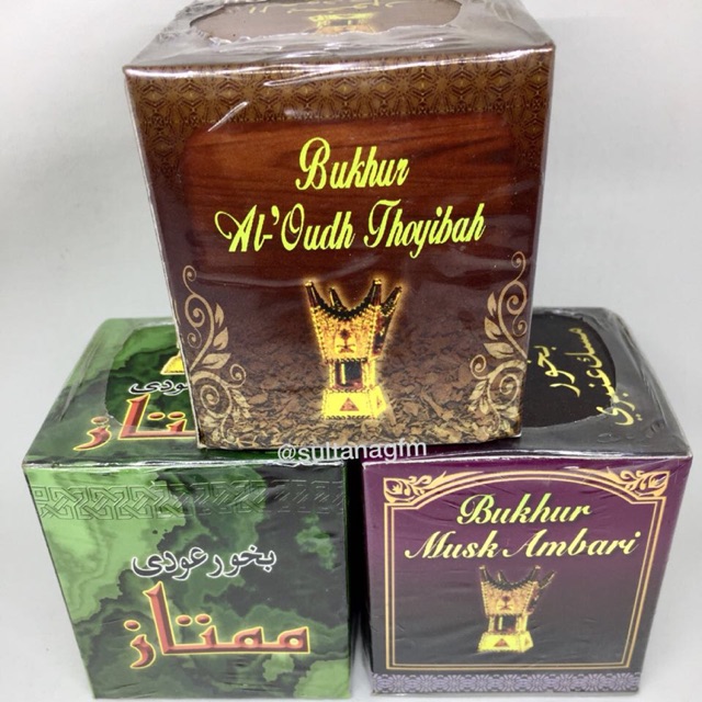 Bukhur ambar mumtaz oud thoyibah