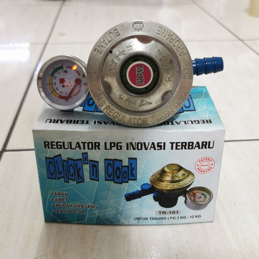 REGULATOR / KEPALA GAS LPG METER TODACHI TR 101