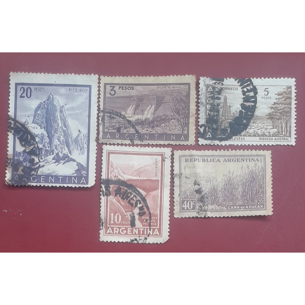 

PERANGKO ARGENTINA LAMA/HARGA SATUAN