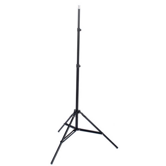 TaffSTUDIO Portable Light Stand Tripod 180cm for Studio Lighting - Ringlight Camera - Black .