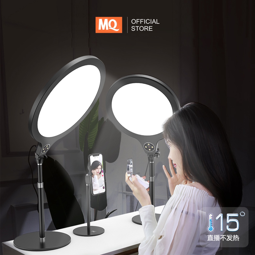 MQ Ringlight 26cm Live Broadcast Professional Live Stream Desktop Beauty Fill Light 26CM