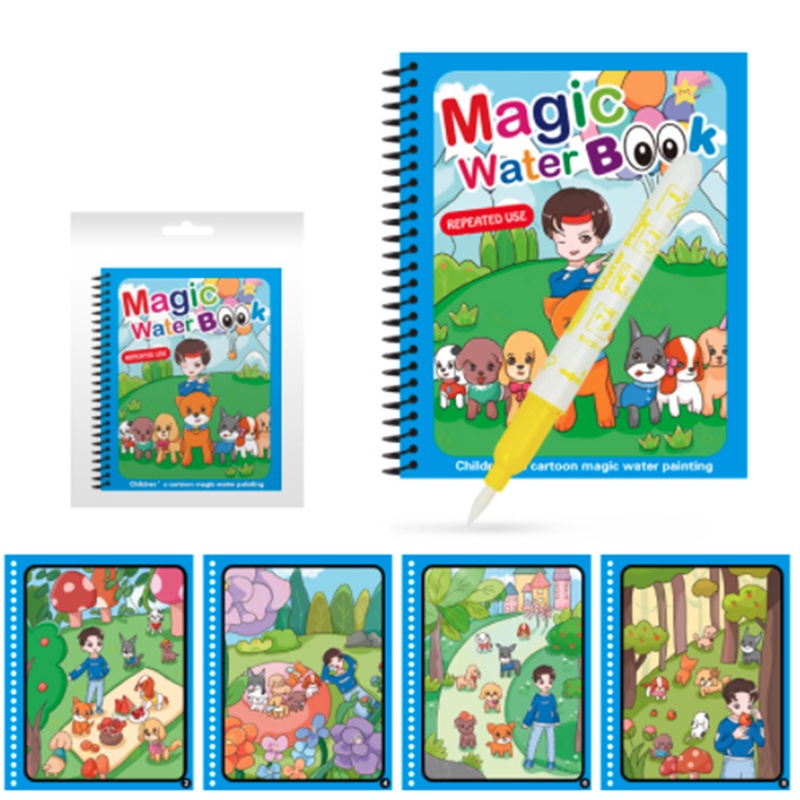 

BUKU MAGIC // BUKU MEWARNAI ANAK // MAGIC WATER BOOK