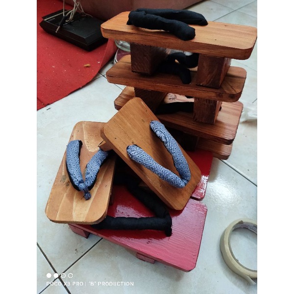 sandal geta ukuran 44-45