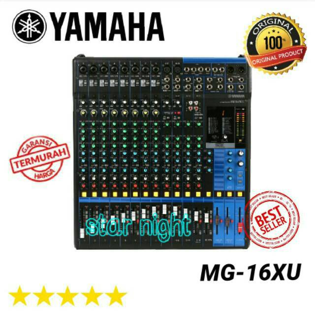 Mixer Yamaha Mg 16xu ( 16 Channel )ORIGINAL