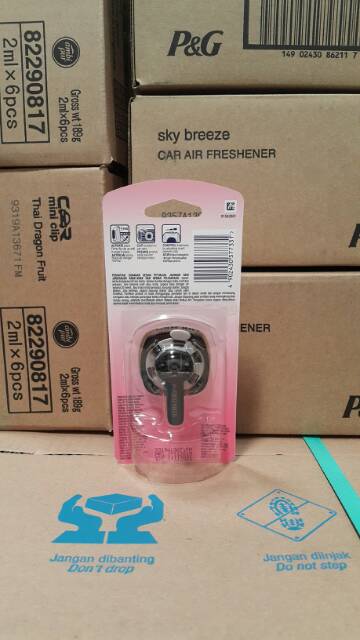 PENGHARUM INTERIOR MOBIL / CAR AIR FRESHENER AMBIPUR 2 ML (THAI DRAGON FRUIT)