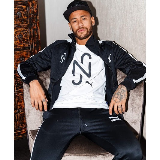 Kaos Baju Combed 30S Distro NEYMAR JR LOGO BARU polos custom indonesia