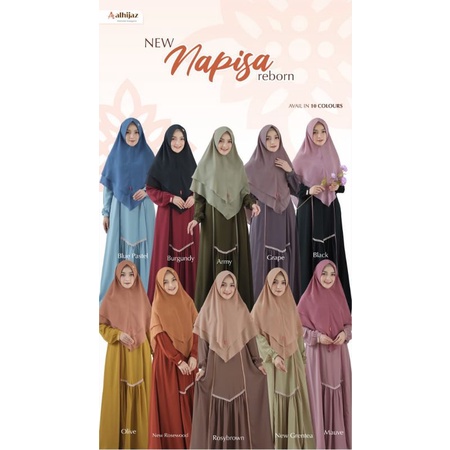GAMIS SYARI NEW NAPISA REBORN SET AL HIJAZ