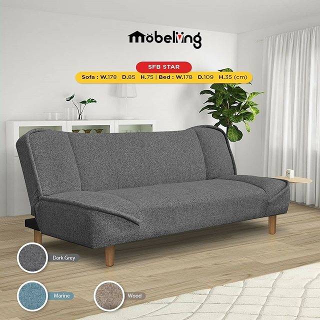 Sofa Sofabed Minimalis Murah - Sofa Laguna ( MOHON BACA DESKRIPSI TERLEBIH DAHULU )