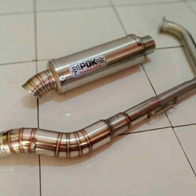 Knalpot racing pdk titan murah meriah pnp vixion r15 cb new/old
