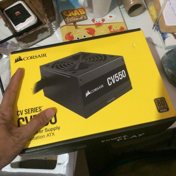 CV Series CV550 550 Watt 80 Plus Bronze Certified PSU