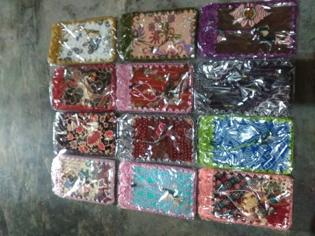 TERMURAH! PROMO Tas Mini Rajut Batik Tempat HP Android/ Tas Selempang Model Baru Khas Jogja
