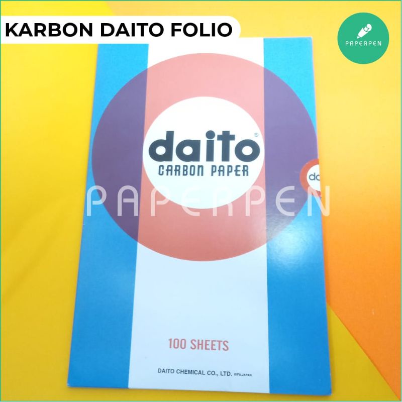 

(PAK) Karbon Daito Folio isi 100 lembar