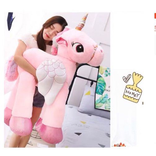 Boneka Unicorn Besar Jumbo boneka baru