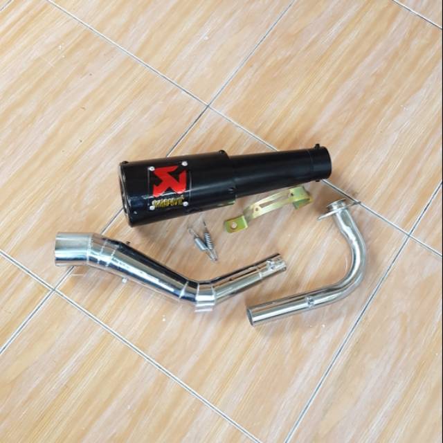 KNALPOT MIO SPORTI-MIO SOUL AKRAPOVIC GP ROSI BLACK CROM