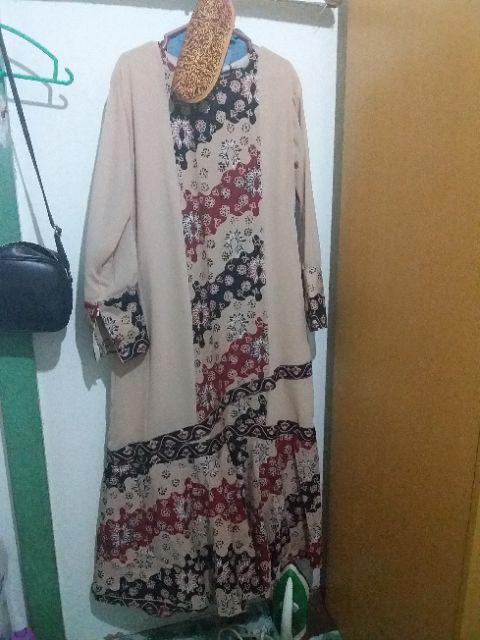 Gamis Batik Wanita Asli Jambi Berkualitas - Zallatra Gm13