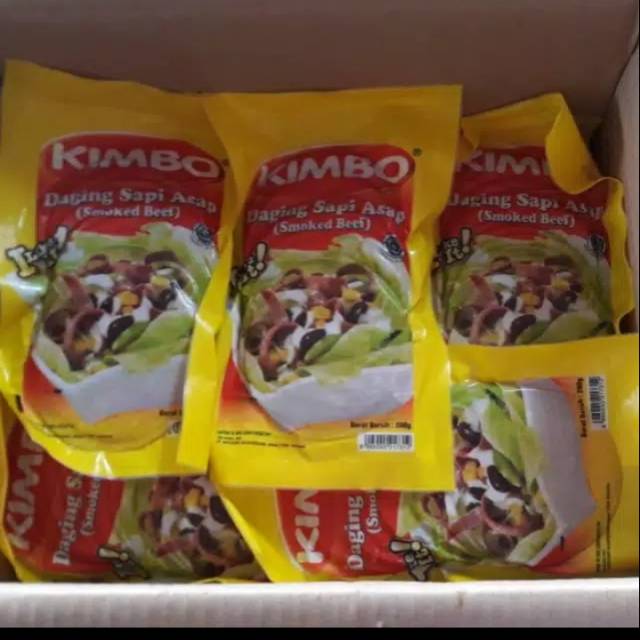 

Kimbo daging sapi asap smoked beef